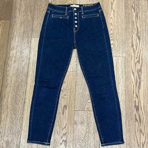 High Waist - Ankle Skinny Jeans Size 29